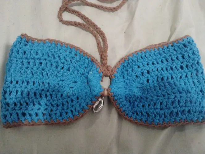 Roupa de crochê