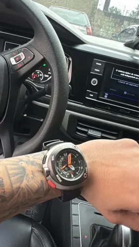 Citizen Meia Lua Titanium - Funcionando Tudo