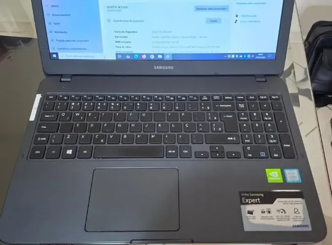 Notebook Samsung 350X i5 8gen c/ placa de video