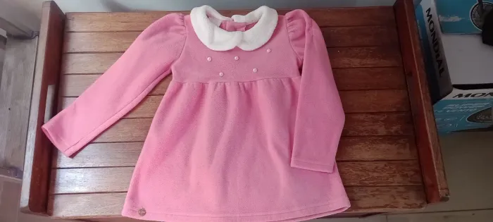 Casaco infantil Rosa Tam 3