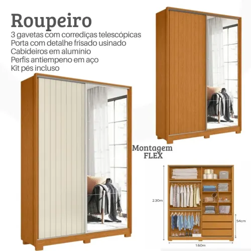 Guarda roupa Frizzato