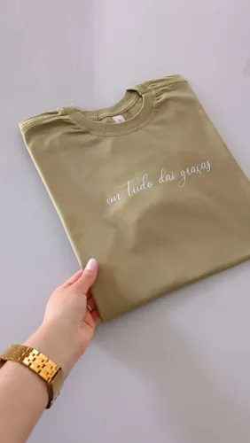 Camiseta Plus Size feminina