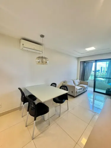 Lindo Apartamento Reformado 3/4 Suite C/ 02 Vagas No Áurea Guedes - Ponta Negra