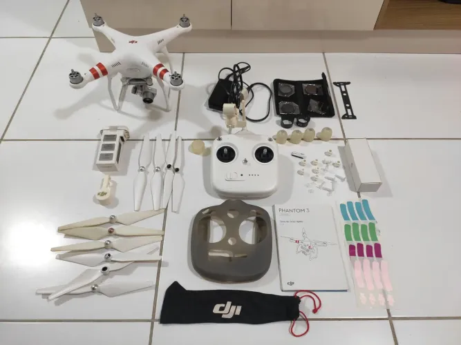 DJI Phantom 3 Standard - Completo - Funcionando Perfeitamente
