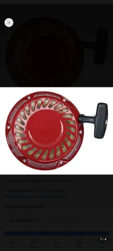 partida retrátil puxador de motor a gasolina R$ 55,oo celular 61- *