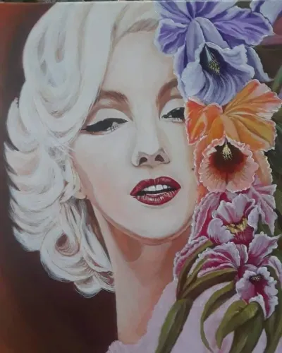 Pintura a month, Marilyn Monroe
