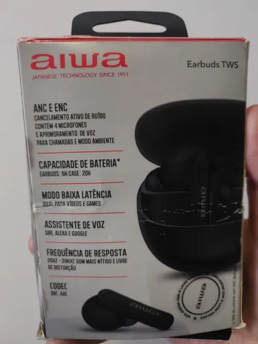 EARBUDS AIWA AWS-EB-04-B Bluetoohh ANC