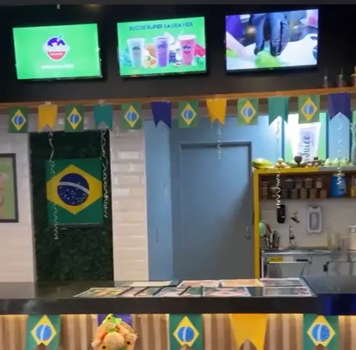 Franquia de sucos e lanches naturais