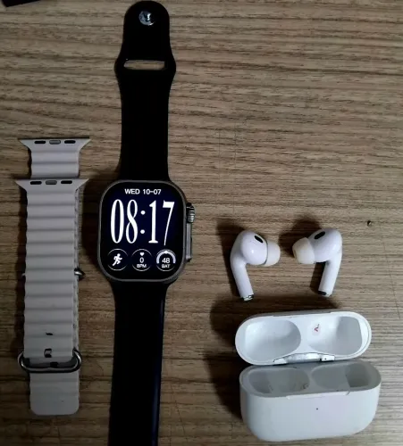 Vendo relógio smartwatch e fone Bluetooth R$ 35