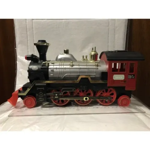 Avariado - Trem/Locomotica a vapor - 17 cm altura - Não funciona