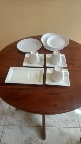 Kit Xícara Porcelana