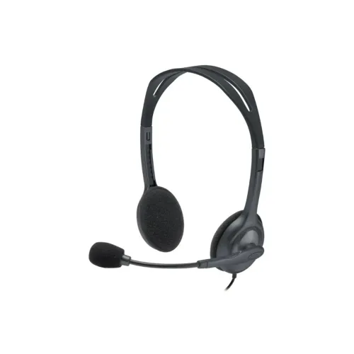 Fone de Ouvido Logitech H111 Com Microfone Stereo Preto