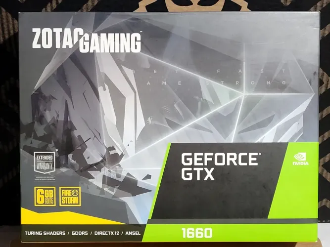 GTX 1660 Zotac Nova, Lacrada