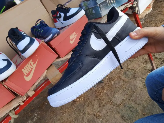 Sabato Air force 1 preto e branco novo 