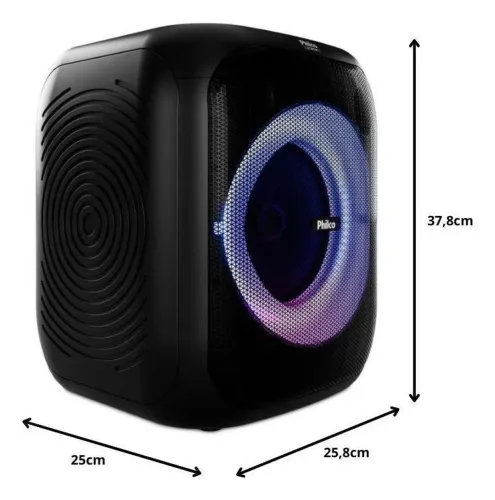 Caixa de som Bluetooth Philco