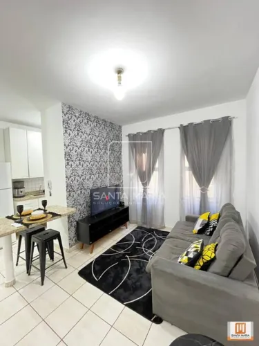Apartamento (tipo - padrao) 1 dormitórios, cozinha planejada, elevador, em condomínio fech