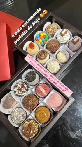 Brigadeiros Gourmet Artesanais ? Perfeitos para Presentear ou Matar a Vontade de Doce ?
