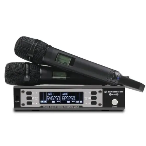 Microfones Sennheiser EW135 G4 Profissional Duplo Sem Fio + Receptor