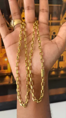CORRENTE SEM USO 17,5 GRAMAS OURO 18K
