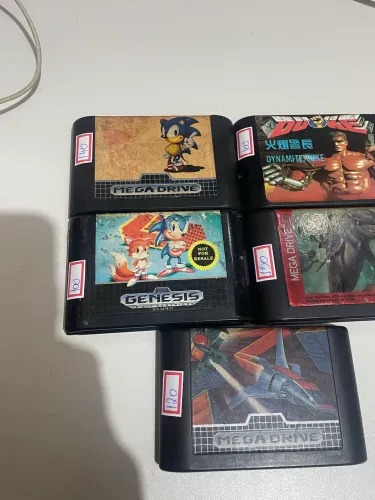 Jogos originais mega driver