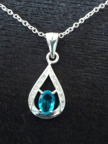 Cordão em Prata Gota