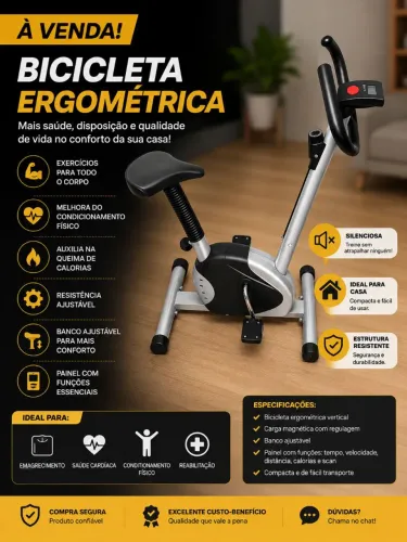 Bicicleta de exercícios