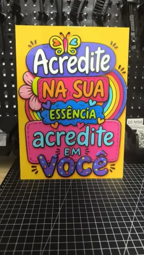 PLACAS DECORATIVAS COM FRASES 30X20cm