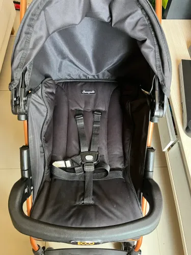 Carrinho de Bebê + Bebê Conforto Burigotto Ecco - Pouquíssimo Uso | Excelente Estado