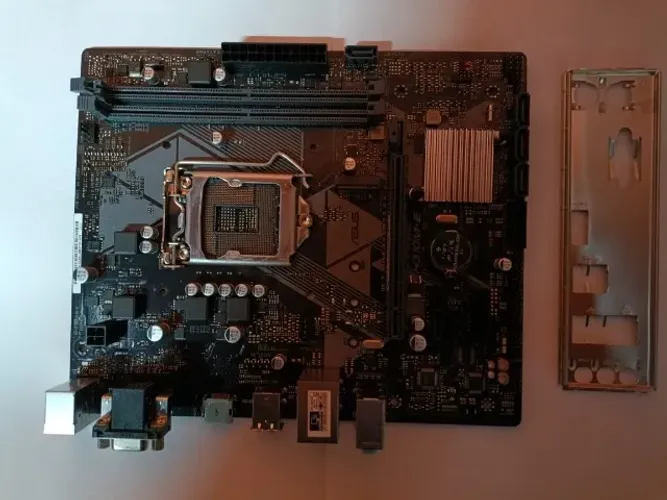 PLACA MÃE: ASUS PRIME H310M-E + ESPELHO - OFERTA RELÂMPAGO