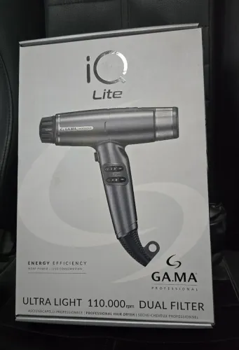 Secador de Cabelo Gama Italy IQ Lite Silver 220V
