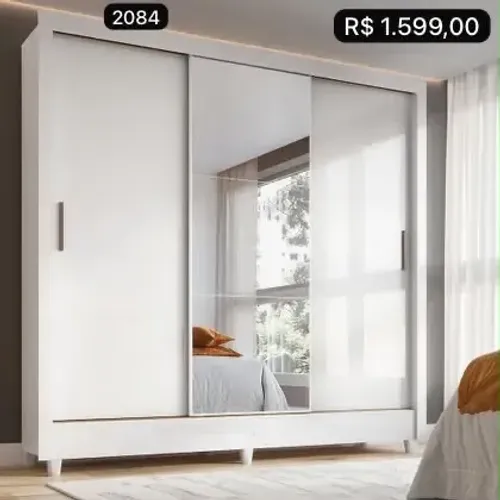 Guarda roupa de portas de corre