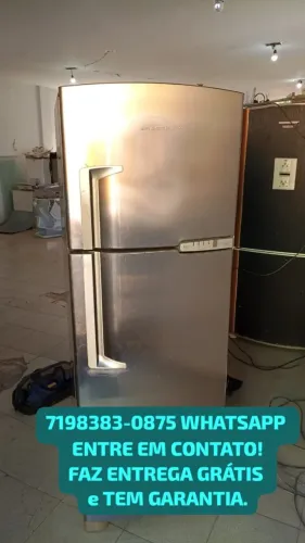 GELADEIRA INOX FROSTREE ENTREGA GRÁTIS E GARANTIA