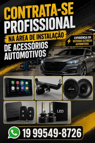 Instalador automotivo de acessorios