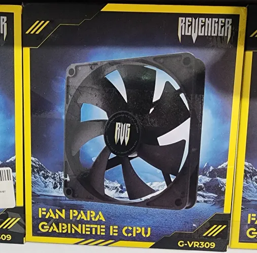 Fan para Gabinete revenger Preto.