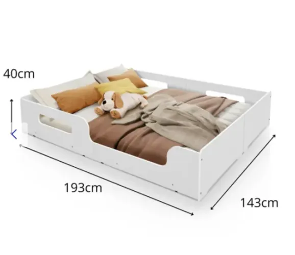Cama montessori infantil casal