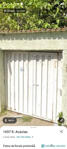 Portão de Garagem + Motor + Fechadura Elétrica + Trilho