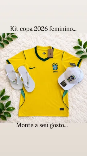 Kit  copa 2026 feminino? monte a seu gosto?