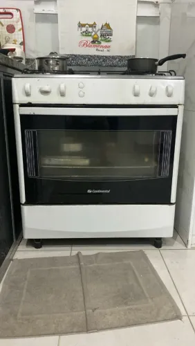 Fogão 6 bocas continental branco