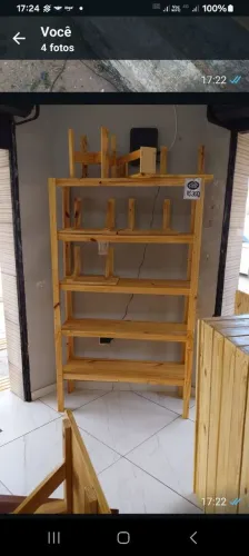 Estante em pallet 