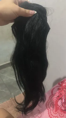 Cabelo humano na tela
