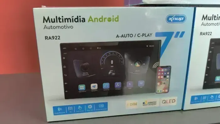 Multimídia 7 polegadas Android 1 Din ,