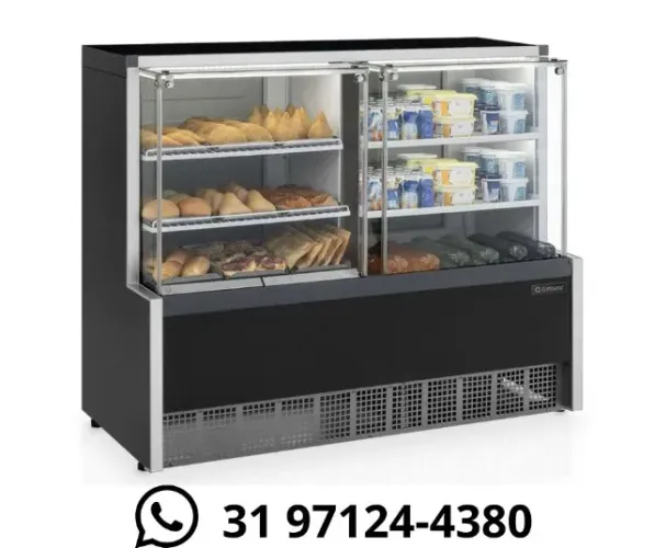 Balcão Refrigerado / Estufa 1,40M Gelopar Novo