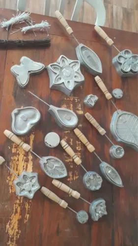 Kit frisadores moldes EVA 17 peças