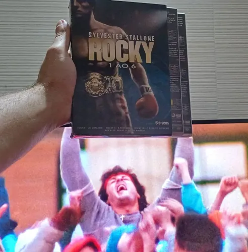 Box "Campeão": Rocky Balboa (A Saga Completa em 6 DVDs)