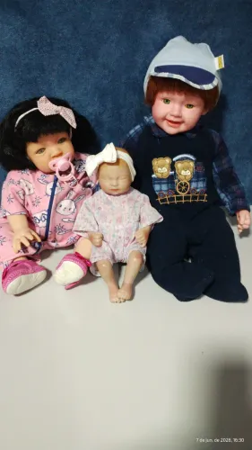 Lote bebê tipo reborn