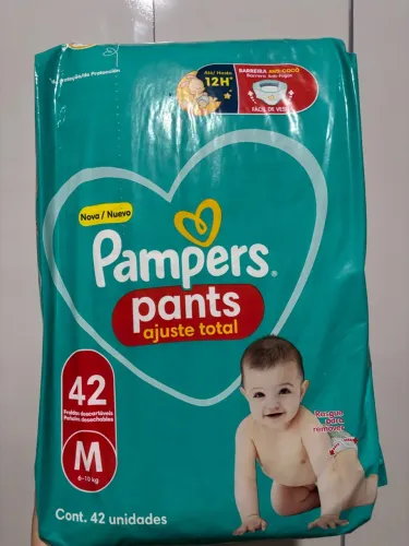 Pampers Pants (Shortinho) - 42 Fraldas