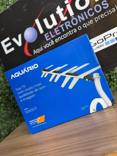 Antena para TV Digital Externa - Aquário