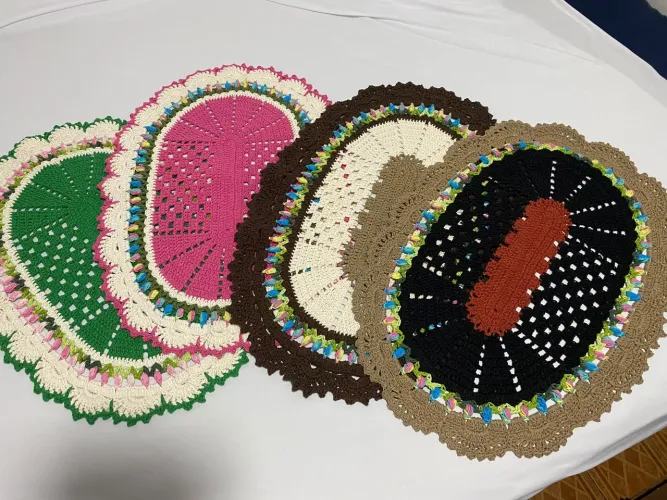 Tapetes de croche 