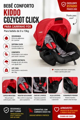 Bebê Conforto ate 13kg