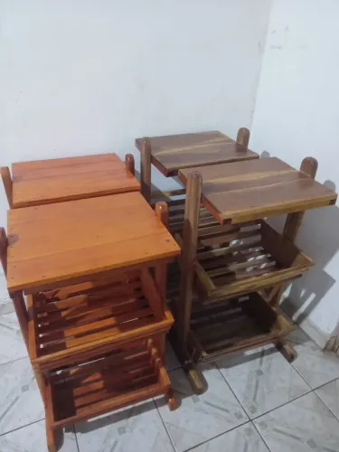 Fruteira em sucupira